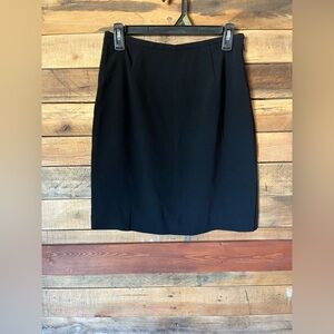 Ann Taylor Classic Black Pencil Skirt